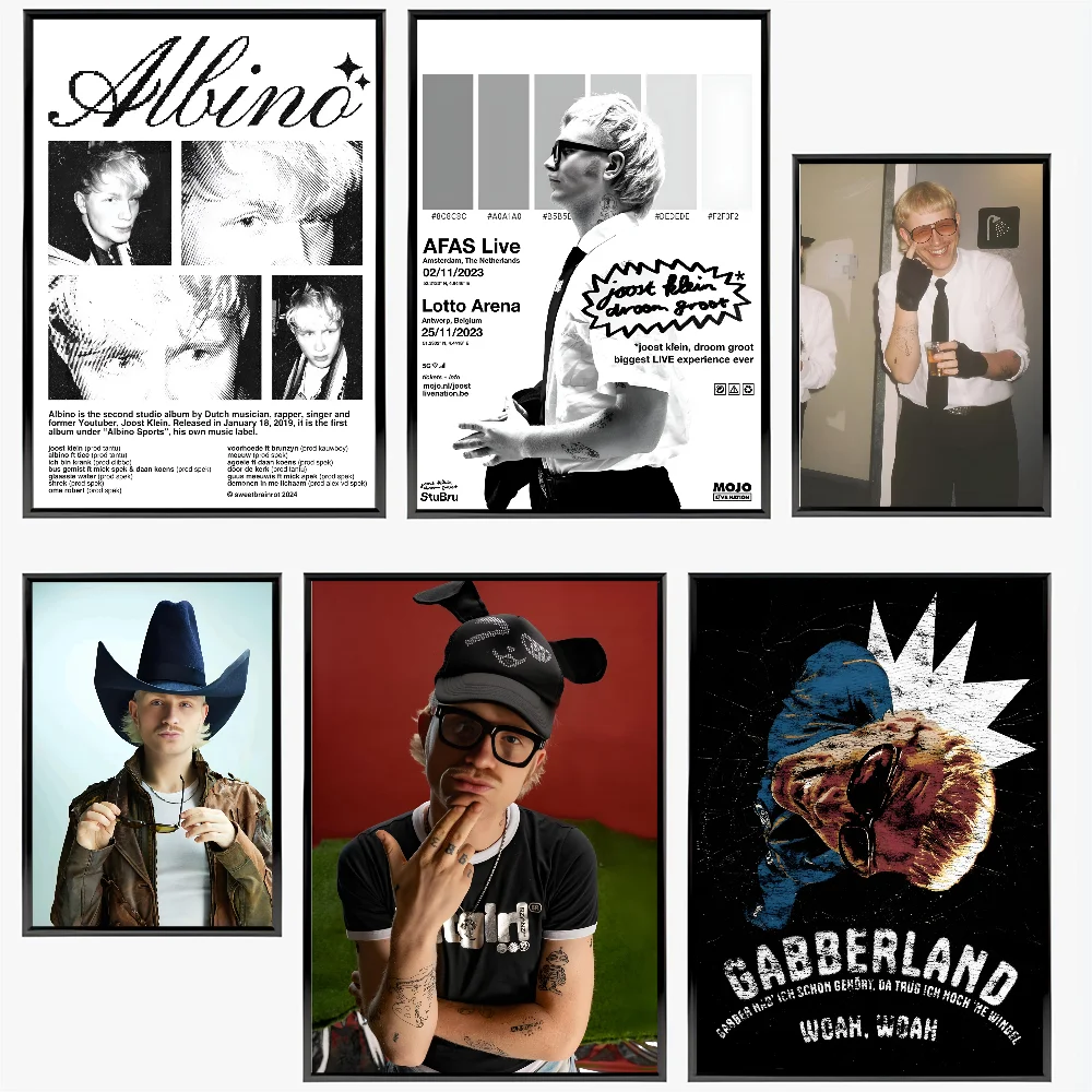 1 قطعة جوست كلاين المغني المشارك المشارك ورقة طباعة غرفة المعيشة المنزلي غرفة نوم مدخل بار مقهى الفن اللوحة الديكور