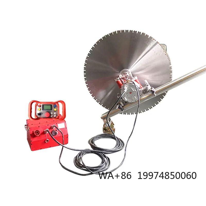 High Frequency Electric Concrete Brick Aluminum Miter 1600mm 18kw Blade Cutter Concrete Wall Saw Cutting Machine