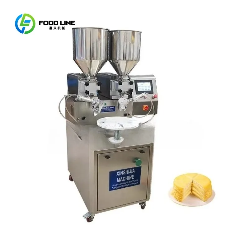 Customized Automatic Cake Cream Coating Machine - Even Smoothing Frosting Spreader, Food Grade Material Easy Operation