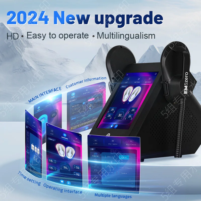 2024  EMSzero Muscle Stimulation Machine Body Sculpt RF Weight Lose Electromagnetic Slimming Machine