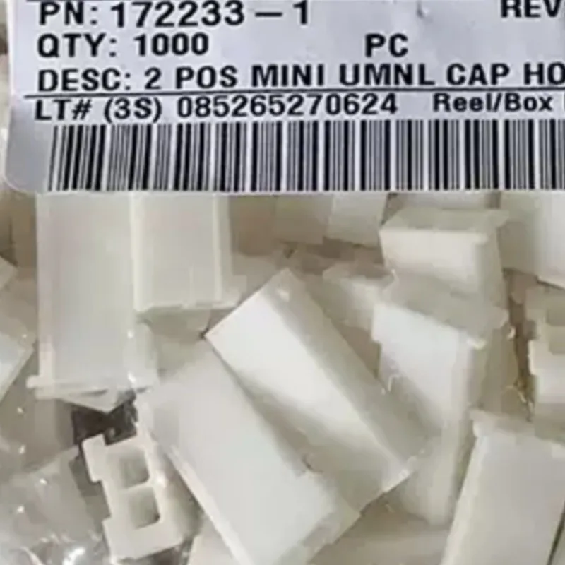 

100pcs/lot 172233-1 Connector 1722331 2PPlastic case 4.14mm 100% New and Original