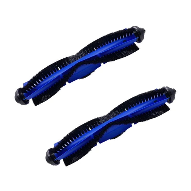 A44F-2Pcs Roller Brush For Tefal Rowenta X-Plorer Serie 95 RG7975WH RG7987WH Robotic Vacuum Cleaner Spare Parts Accessories