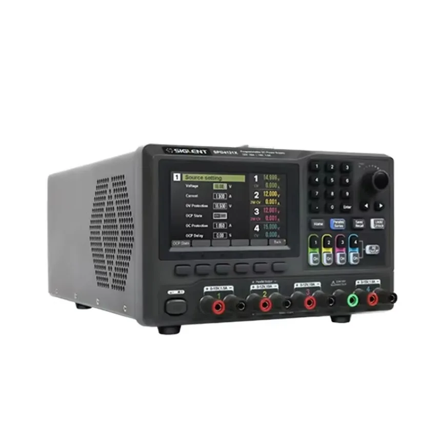 Fuente de Alimentación de CC Programable de Cuatro Canales de Alta Precisión Ding Yang/Siglent OEM Personalizable, Cinco Dígitos Lineales para Instrumentos
