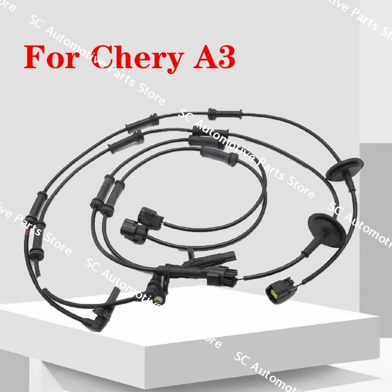 

1 шт., Датчик ABS для Chery A3 No.M11-3550112, автомобильные аксессуары, левое и правое переднее и заднее колесо, Датчик ABS, линия чувствительности, оригинальный