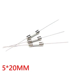 【20-5PCS】5*20mm Fast Break Ceramic Fuse Slow Blow Tube Fuse With a pin 250V 0.5A 1A 2A 3A 4A 5A 6A 7A 8A 10A 12A 15A 20A 25A 30