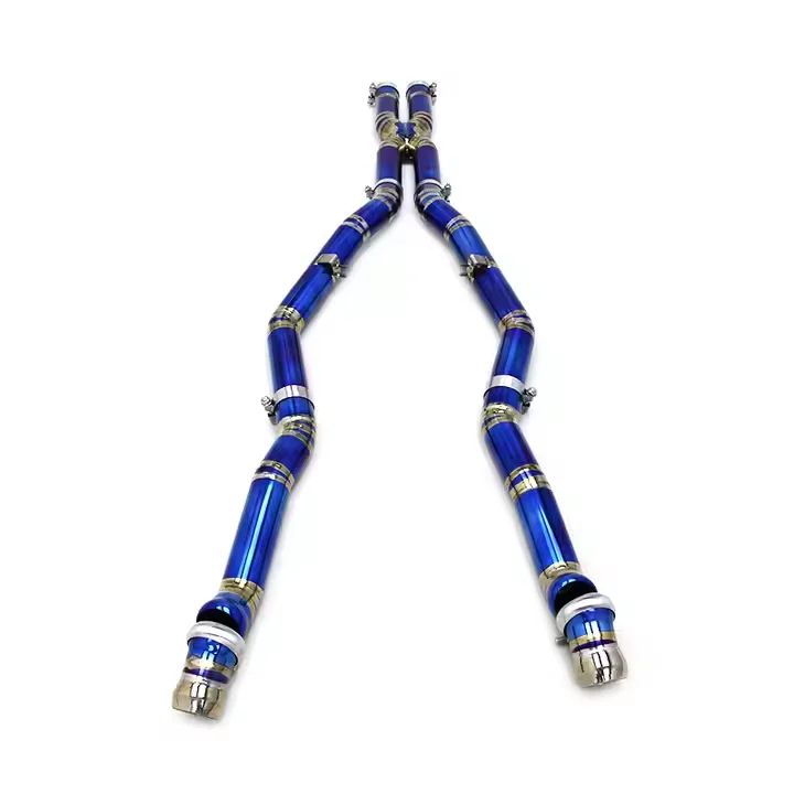 

Yooking Exhaust Midpipe For Ferrari 812 V12 6.5L 2017-2020 Tuning Active Sound Titanium Exhaust Middle X Pipes System
