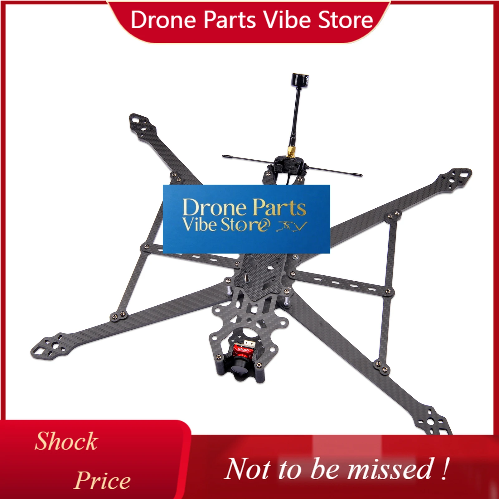 

DParts1Fpv Drone 10 Inch Carbon Fiber Frame With 2807 2810 Kv1300 1500 Brushless Motor Night Vision Camera Drone Accessories