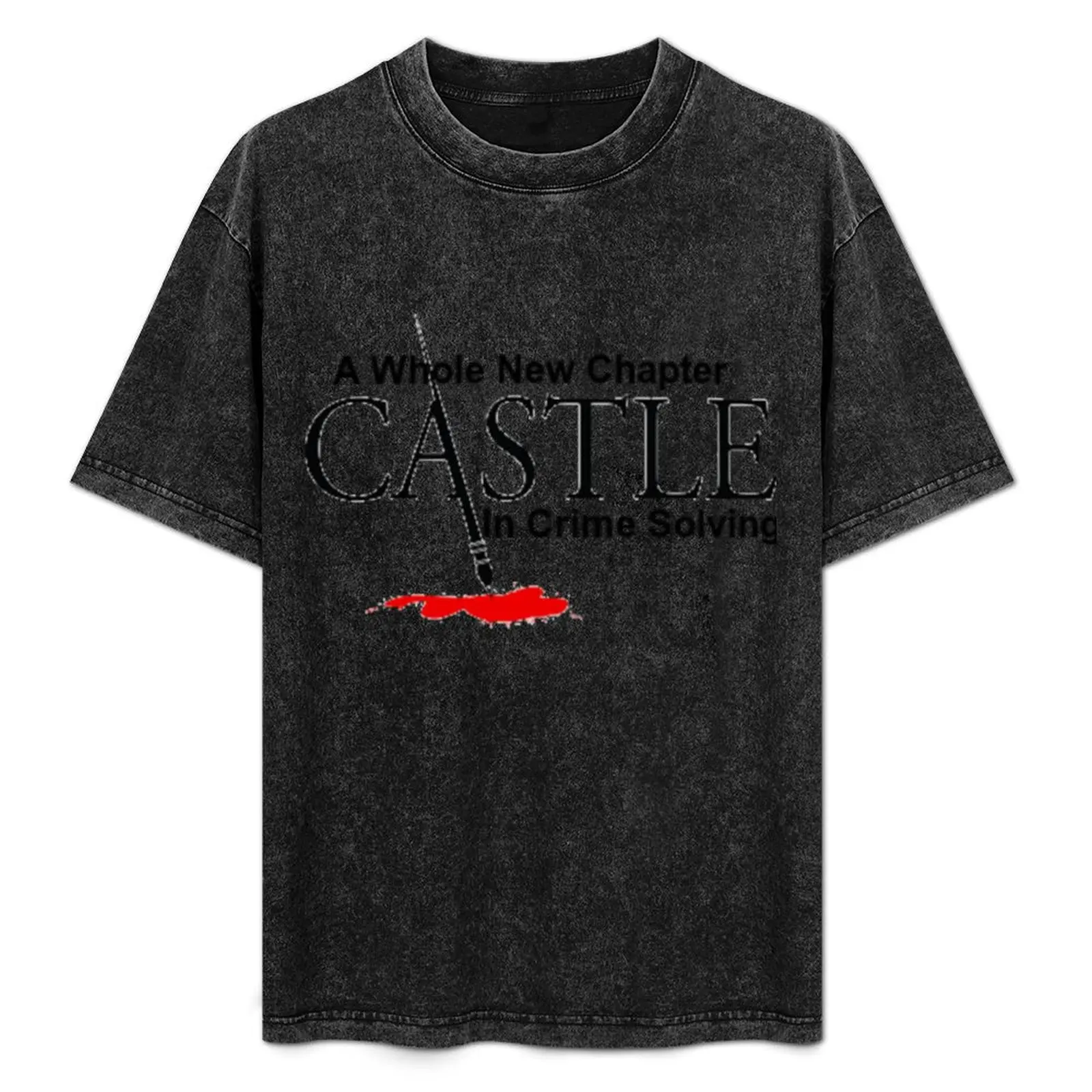 

Castle T-Shirt Casual Loose Fit Summer Tee Shirt