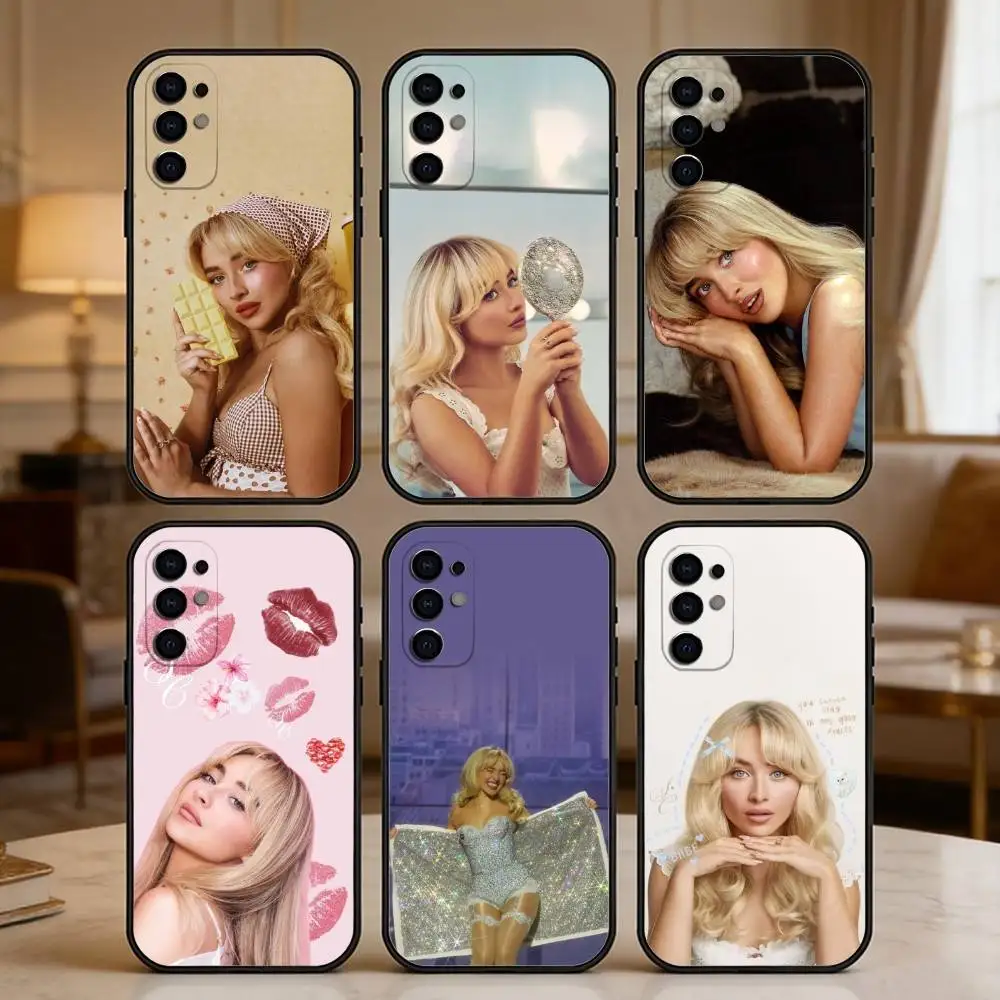 

S-Sabrina Nonsense C-Carpenter-r Phone Case For Samsung S25,S24,S21,S22,S23,S20,Ultra,S26,Plus,Fe,Note,5G Black Cover