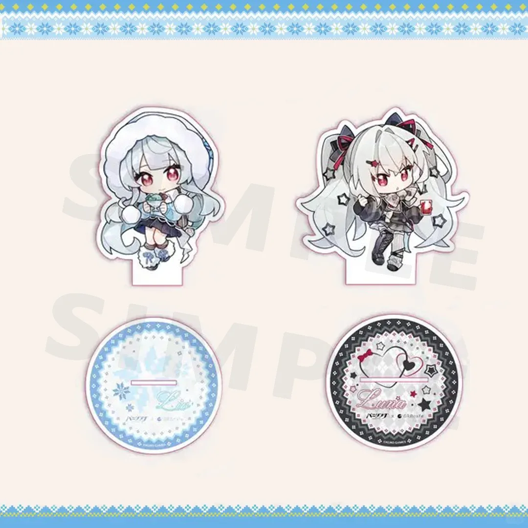 GREY RAVEN: PUNISHING 6th Anniversary Link ORBcafe Acrílico Stand Luna Figura Placa de Pé Liv Figur Inverno Estátua Acrílica Brinquedo