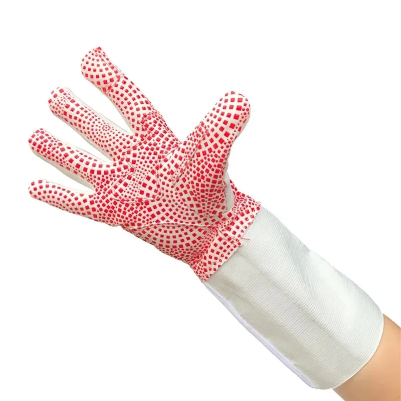 New Fencing Gloves Training for Adult Children\'s Equipment Professional Anti-slip Silicone Particle Fencing Glove