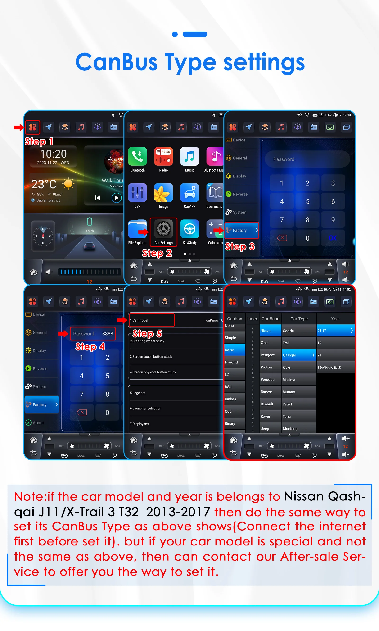 Hizpo For Tesla Style Android Auto Radio For Nissan Qashqai J11 X-Trail 3 T32 2013 -2017 Carplay 4G Car Multimedia GPS Autoradio