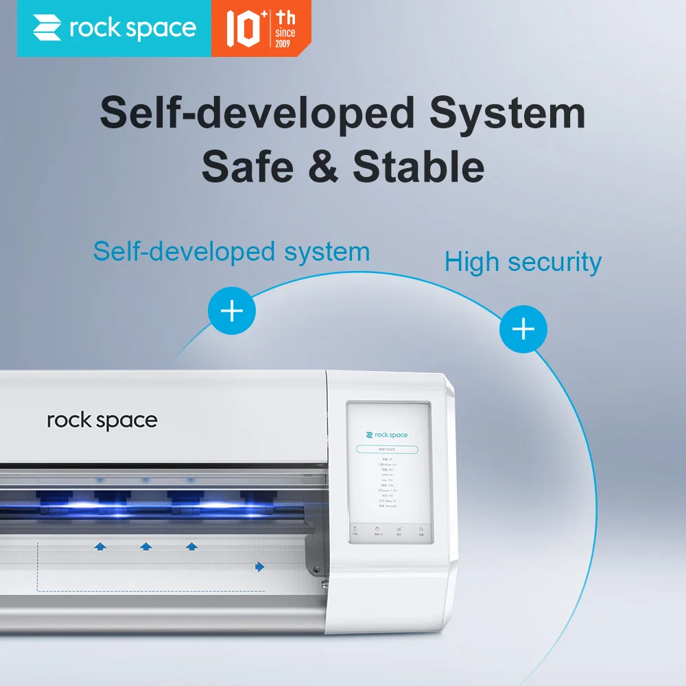Rock Space Screen Protector Smart Plotter Mesin Pemotong Film Hidrogel Cerdas