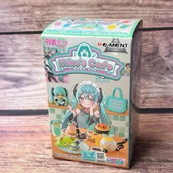 Boxed 1pcs Random Style Anime Hatsune Miku miku's cafe Kawaii Miniature Food and dessert styling DIY Model Toys Ornaments Gifts