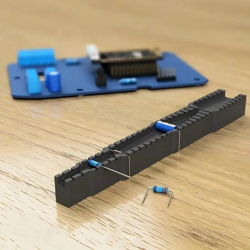 Resistor Lead Bending Tool for Bending Transistors/Resistors Spacing Precision Resistor, Efficient and Time-Saving