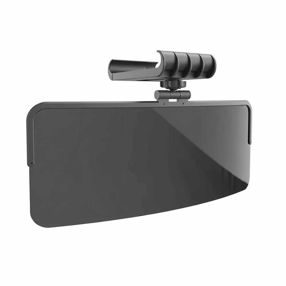 360-Degree Adjustable Car Sun Visor Extender Large Polarized Car Sunshade Extender Secure Buckle Attachmen UV400 Protection