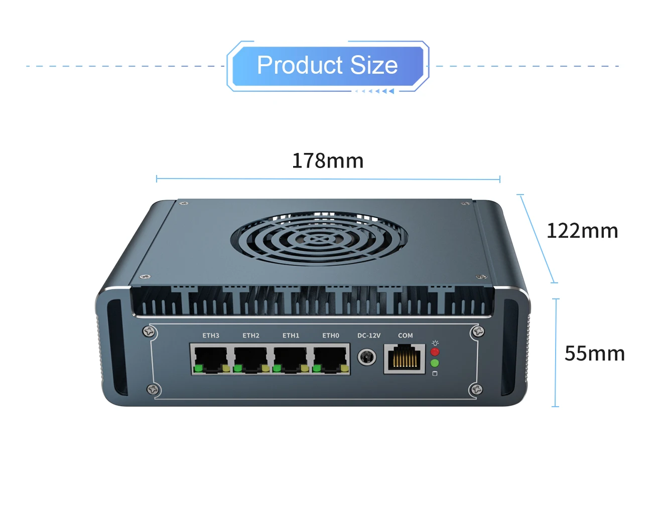 Guanfeng G31F Mini Pc | N5105 DDR4 Support 4k Hd Mini PC High-performance Win10 Fanless