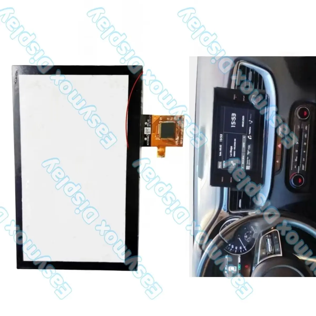 

LCD Display Digitizer For Hyundai Tucson Xceed OEM CC96111000 Heads-Up Navigation Screen Repair Replacement 2021 2022