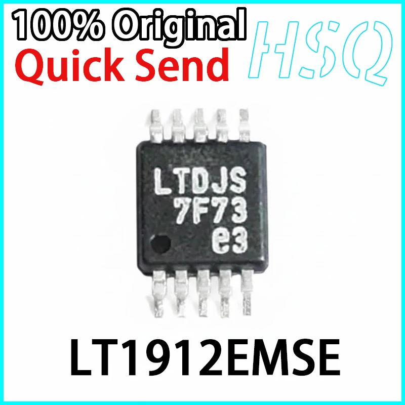 1PCS LT1912EMSE Silk Screen LTDJS Patch MSOP10 DC Switch Regulator Chip in Stock