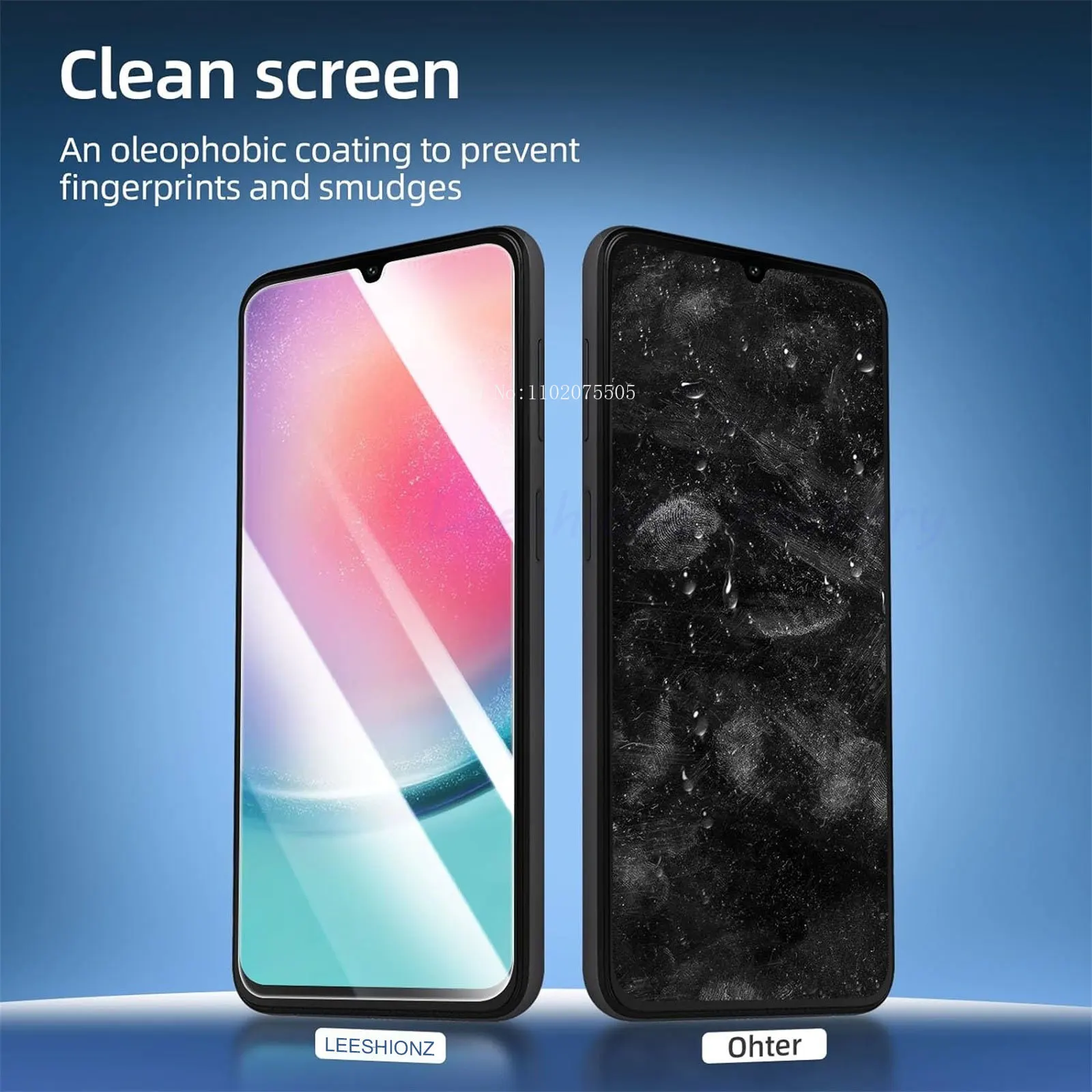 4 Stuks 9d Volledige Dekking Beschermer Voor Samsung Galaxy A24 Screen Protector Glas Film Anti-Kras Anti-Shatter