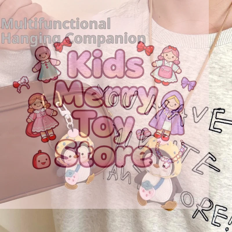 

Милая кукла-пингвин, плюшевый кулон, брелок, креативный мультяшный ремешок, ожерелье, мягкая кукла, игрушки, забавное украшение для рюкзака, подарки