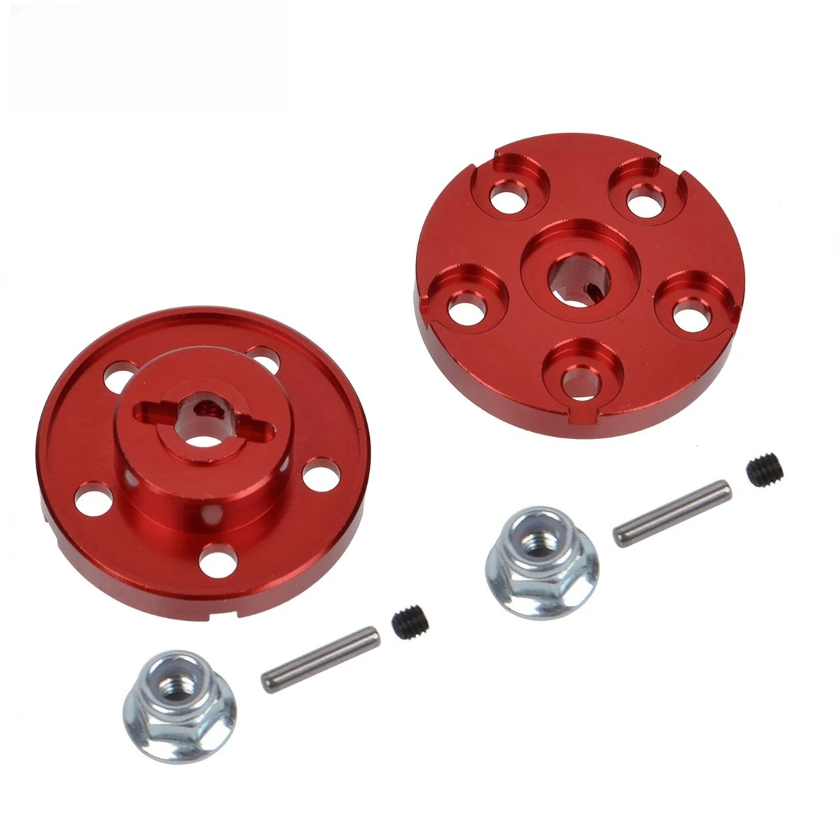 Aluminum Rear Wheel Adapter Hex for Tamiya Blackfoot LunchBox CW01 Sand Scorcher