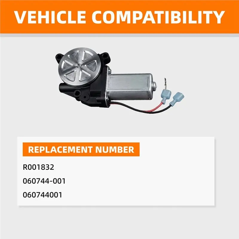 A48P-R001832 RV Awning Motor 12V 060744-001 060744001 For Carefree Of Colorado RV Compass, Longitude, Altitude Series Awnings