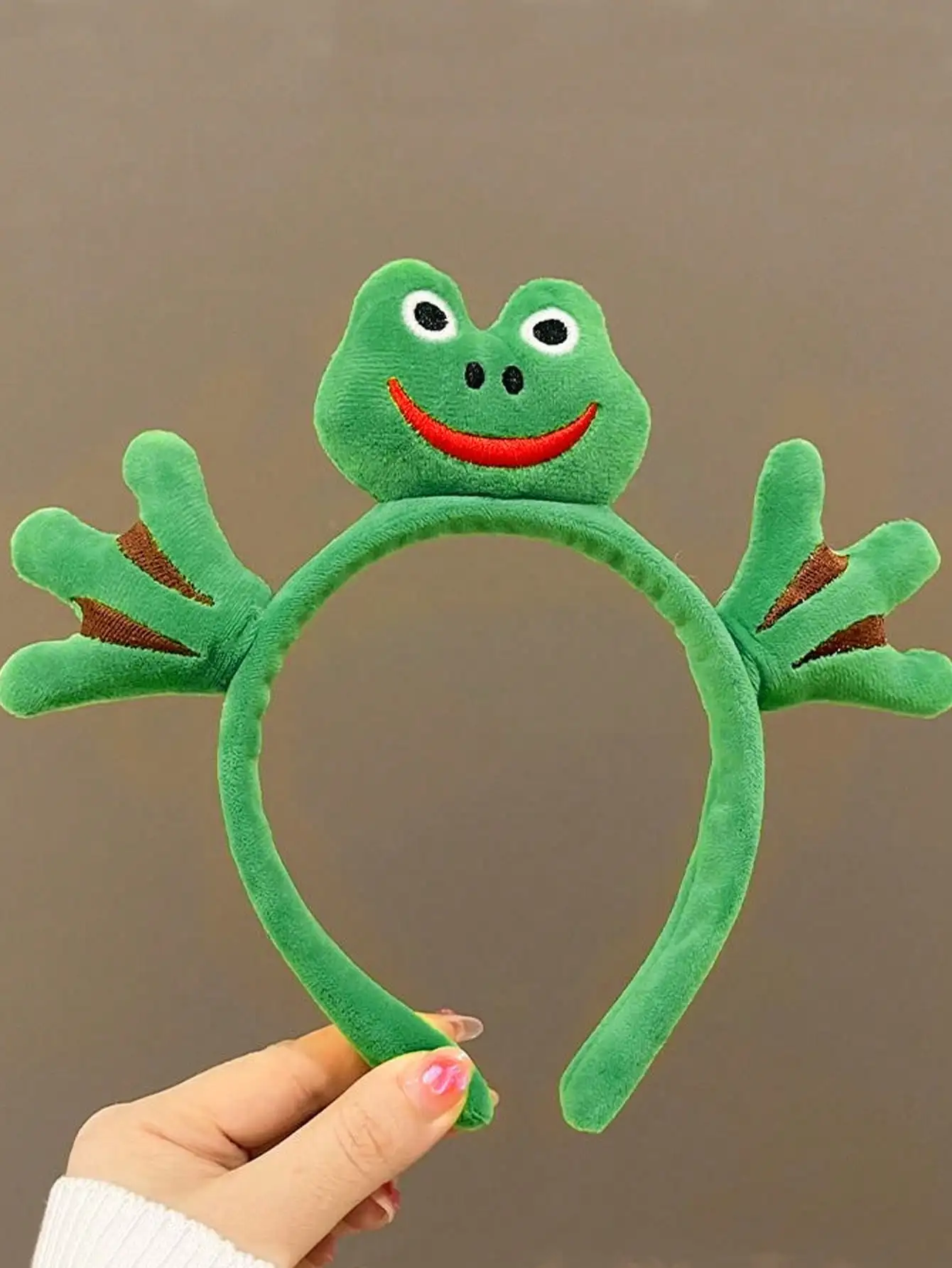 1 stks Mode Leuke en Leuke Dieren Kikker Hoofddeksel Haarbanden Voor Vrouwen Meisjes Party Haaraccessoires