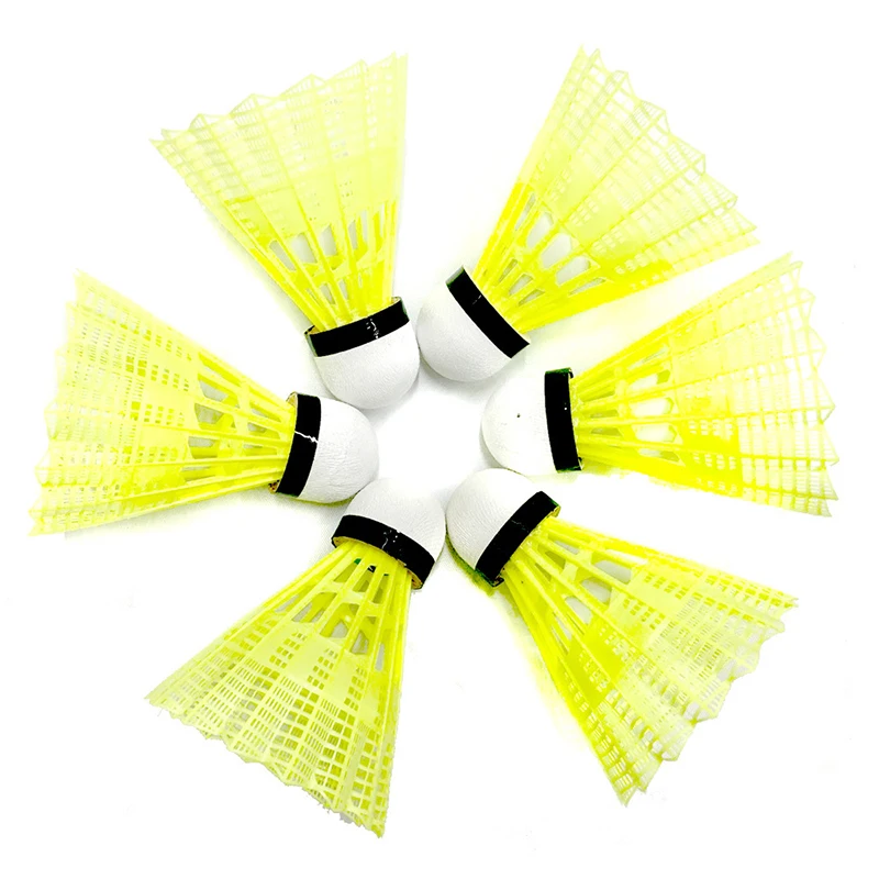 Volante de Bádminton de nailon duradero para deportes al aire libre pelota de entrenamiento de alta calidad para raqueta de bádminton para ejercicio