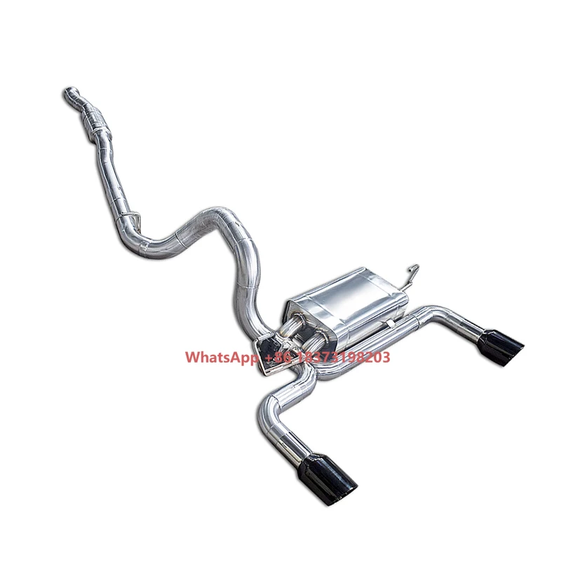 

Performance Catback Exhaust Pipes for Wrangler Jl 2.0t Escape Exhaust System Tuning Valve Muffler Sus304 with Remote