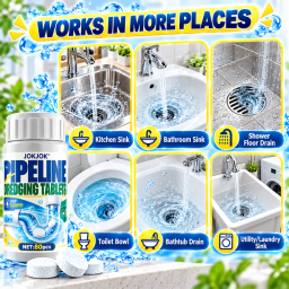 Toilet Cleaning Effervescent Tablets Fast Dissolving Powerful Descaling And Odor Removing Cleaning Agents Essential For Home Use