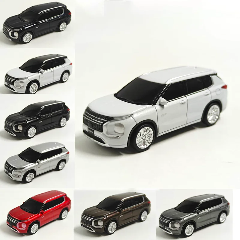 دييكاست 1:64 مقياس أوتلاندر 2023 سلسلة سبيكة سيارة نموذج مجموعة ثابتة زينت هدايا العيد اللعب