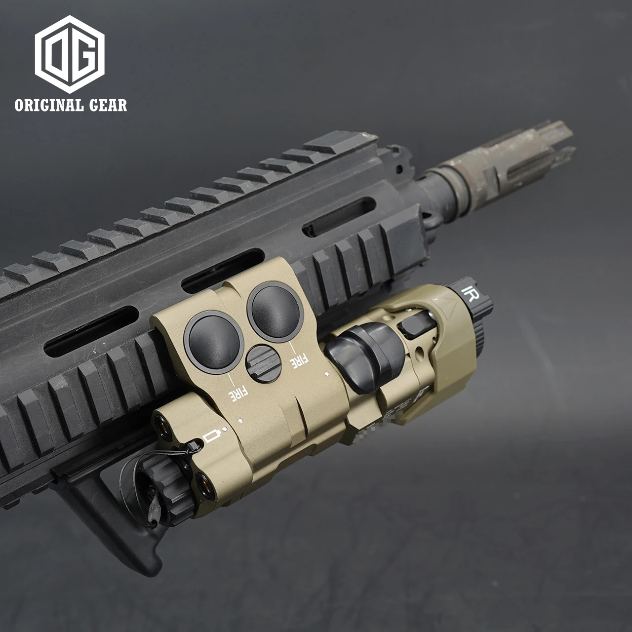 Imagem -04 - Réplica Tática do Laser para Airsoft Metal Real Versão Atualizada Cnc Mawl-c1 ir Visível com Objetivo Ec2 Novo 2023