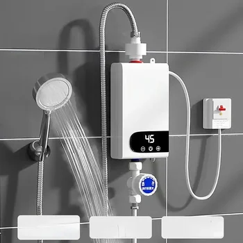 인스턴트 전기 온수기 메모리 기능, 주파수 변환, 일정한 온도 물 가열 기계, 220V, 4500W 