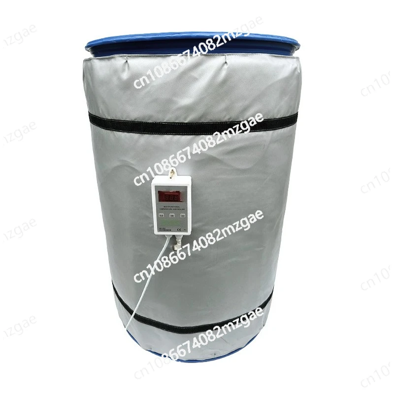 

200L oil drum heating blanket flexible heating sleeve pipe heating sleeve removable industrial blanket constant