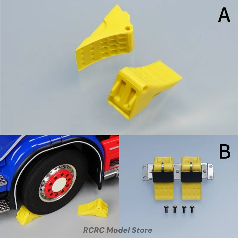 1/14 RC Spielzeug Lkw Crawler Rad Chock Reifen Stopper Gummi Slipper Skid Für Tamiya 1/14 RC Lkw Crawler Auto Teile Zubehör