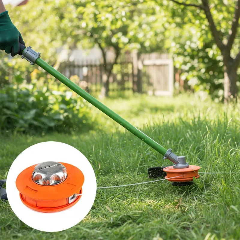 Flexible Grass Cutting Head, Removable Nylon String Design Lightweight Durable Easy Replacement Trimmer Accessory for Rocks
