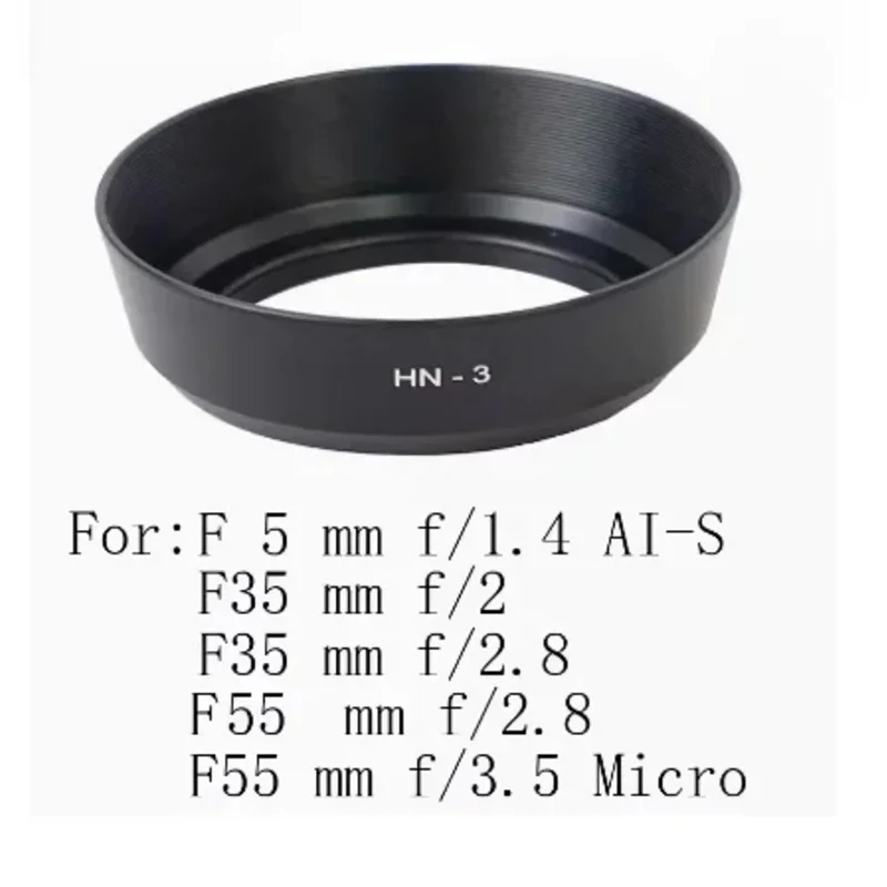 

Camera repair accessory HN-3 metal lens hood for Nikon 35/2D 35/1.8G 501.8 501.4 52mm screw mount