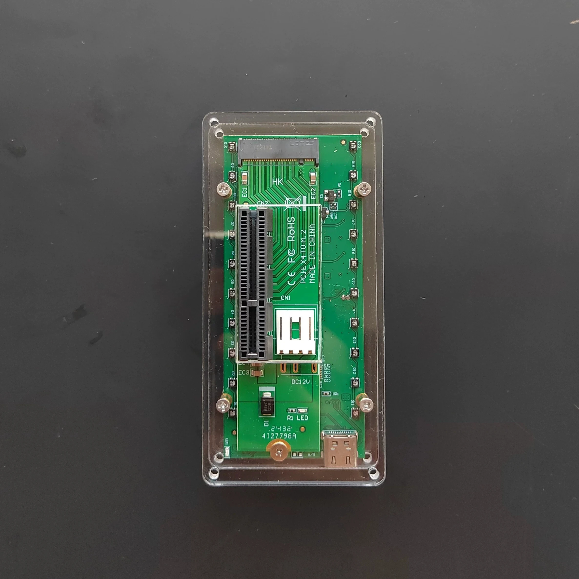 USB4 to PCIe compatible 4/3 asm2464 master 40Gbps can be connected to eGPU sound card DMA capture card