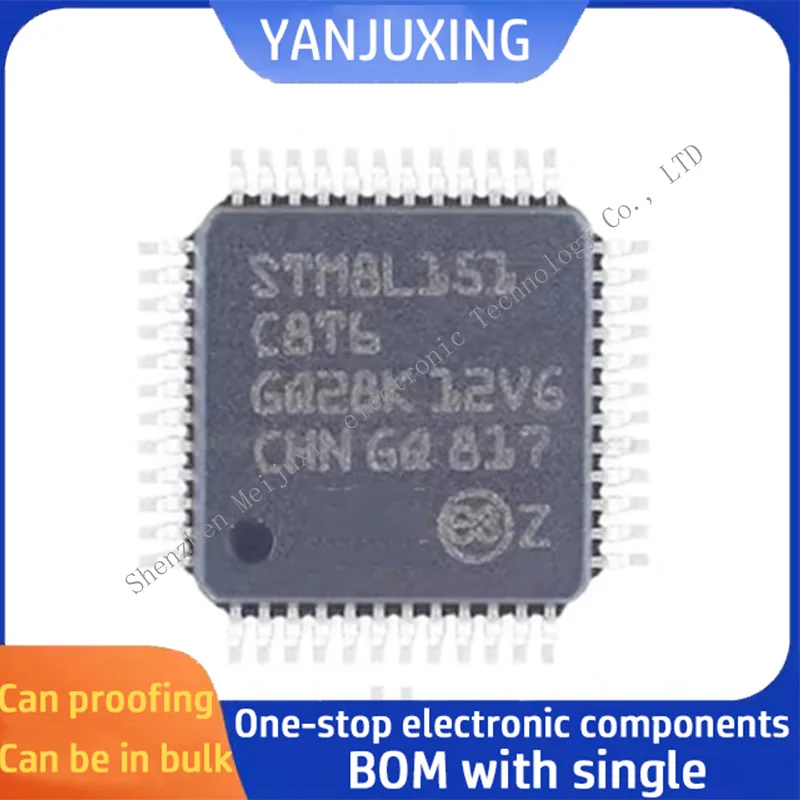 

1~5PCS/LOT STM8L151C8T6 STM8L151 151C8T6 LQFP48 Microcontroller chips in stock