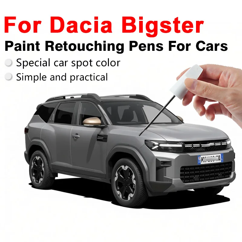 For Dacia Bigster Scratch Repair Pen Waterproof Fade Resistant Restores Paint Color Covers Small Scratches Easily