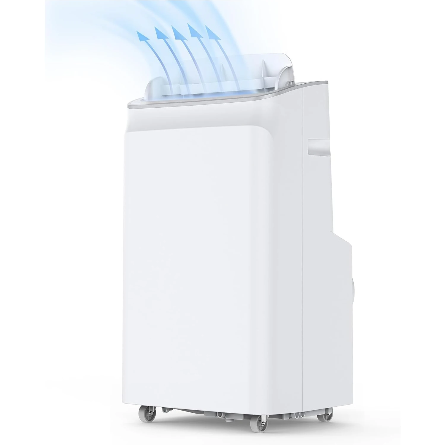 

12000 BTU 4-in-1 Portable Air Conditioners, ultra quiet with cooling, dehumidifier & sleep mode. Reusable filter, remote control & easy window kit, efficiently cools up to 550 Sq.Ft for home & office