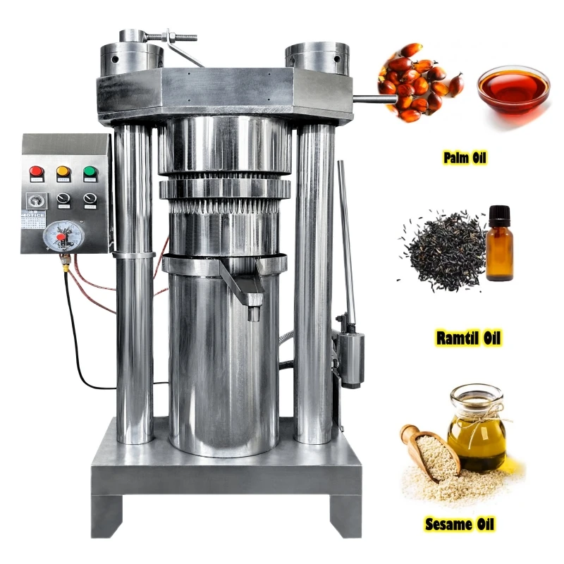 Sunflower Oil Pressing And Refining Machine China Oil Press Machine Home Use Hydraul Oil Press