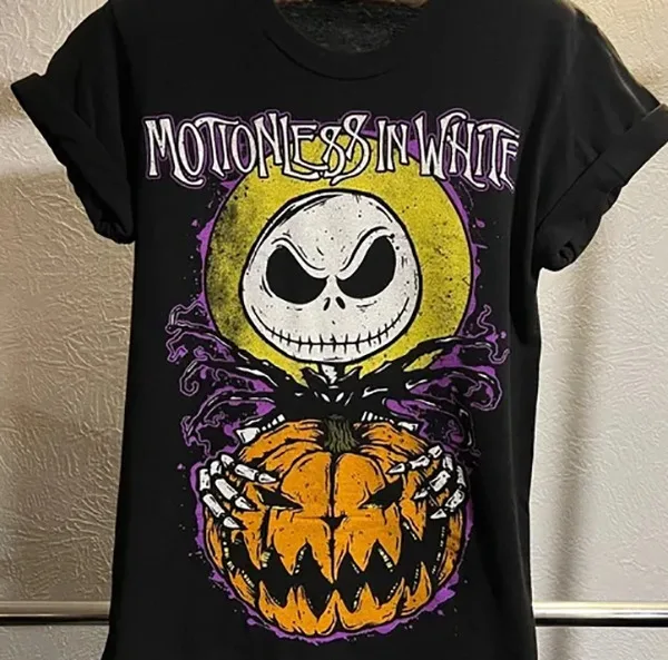 

Motionless in White Halloween Everyday T shirt Black Cotton All Sizes TA2425