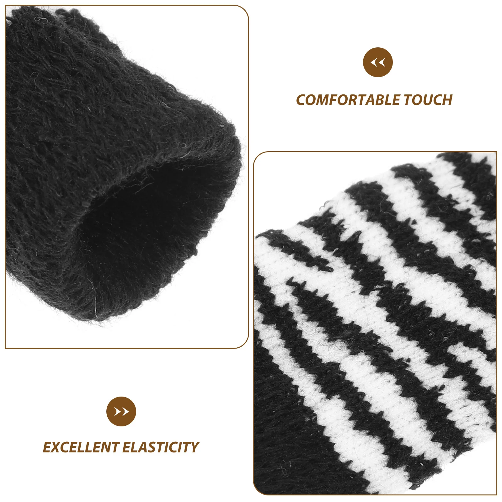 1 Zestaw Kompaktowych Skarpet dla Zwierząt Domowych Antypoślizgowe Ocieplacze na Nogi dla Psów Komfortowe w Dotyku Odporne na Zużycie Uroczy Design Łatwe do Założenia dla Małych Psów