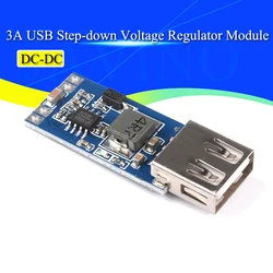 9V 12V 24V to 5V 3A USB step-down voltage regulator module DC-DC Converter Phone Charger Car Power Supply Module 9V 12V
