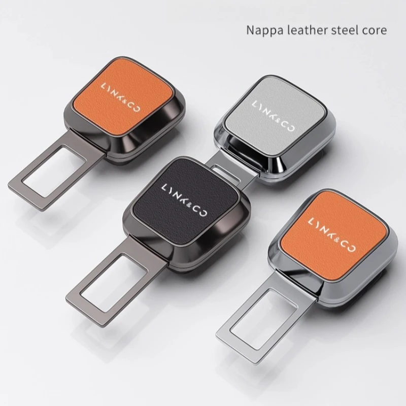 Car Safety Belt Buckle Seat Extension Connector Safety Belt Slot Plug Interior Accessories for Lynk & Co 01 03 05 06 07 08 09