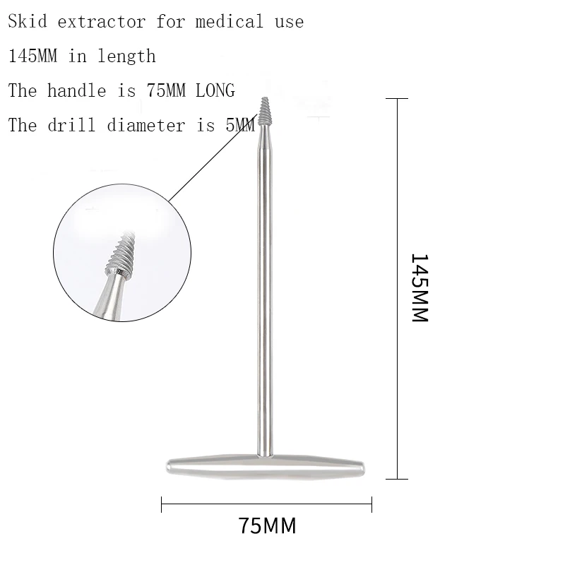 Orthopaedics Surgical Instruments, orthopaedics, medical screw slippage extractor t-screw slippage extractor