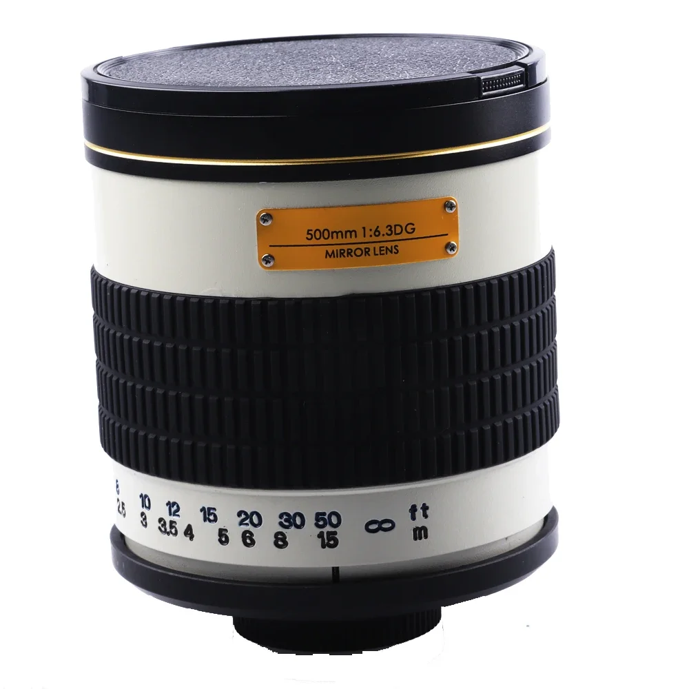 500Mm F6.3 Fixed Focus Manual Lens T Mount Telephoto Camera Lens