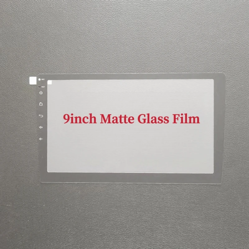 9inch Matte Glass Film For TEYES CC3 Plus Car GPS Navigation Tempered Glass Protective Film 229*129*217mm